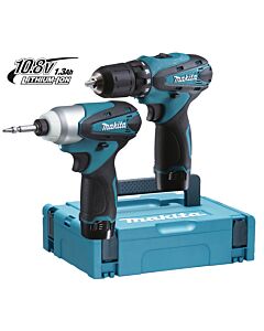 DF330+TD090+BL1013X2+MAKPAC - MAKITA LCT204J